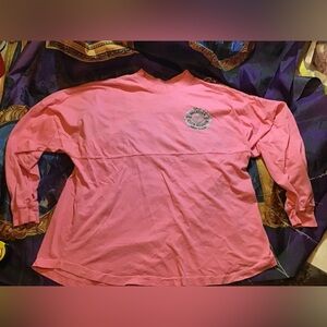 Disney parks vacation club member DVC pink lightweight spirit jersey size XL